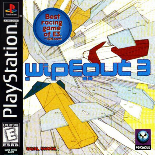 WipEout 3 (USA) Cover